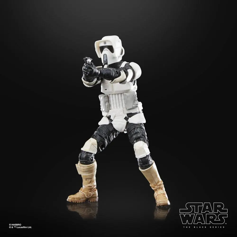 Star Wars Episode VI 40. Anniversary Black Series Biker Scout akciófigura 15 cm termékfotó