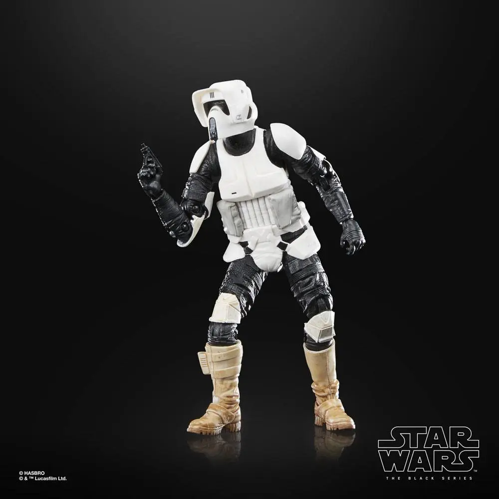 Star Wars Episode VI 40. Anniversary Black Series Biker Scout akciófigura 15 cm termékfotó