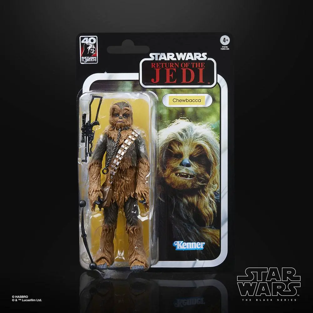 Star Wars Episode VI 40. Anniversary Black Series Chewbacca akciófigura 15 cm termékfotó