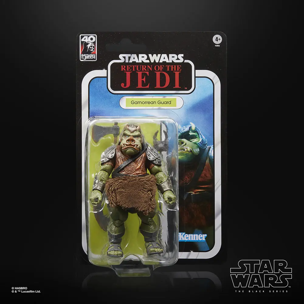 Star Wars Episode VI 40. Anniversary  Black Series Deluxe Gamorrean Guard akciófigura 15 cm termékfotó