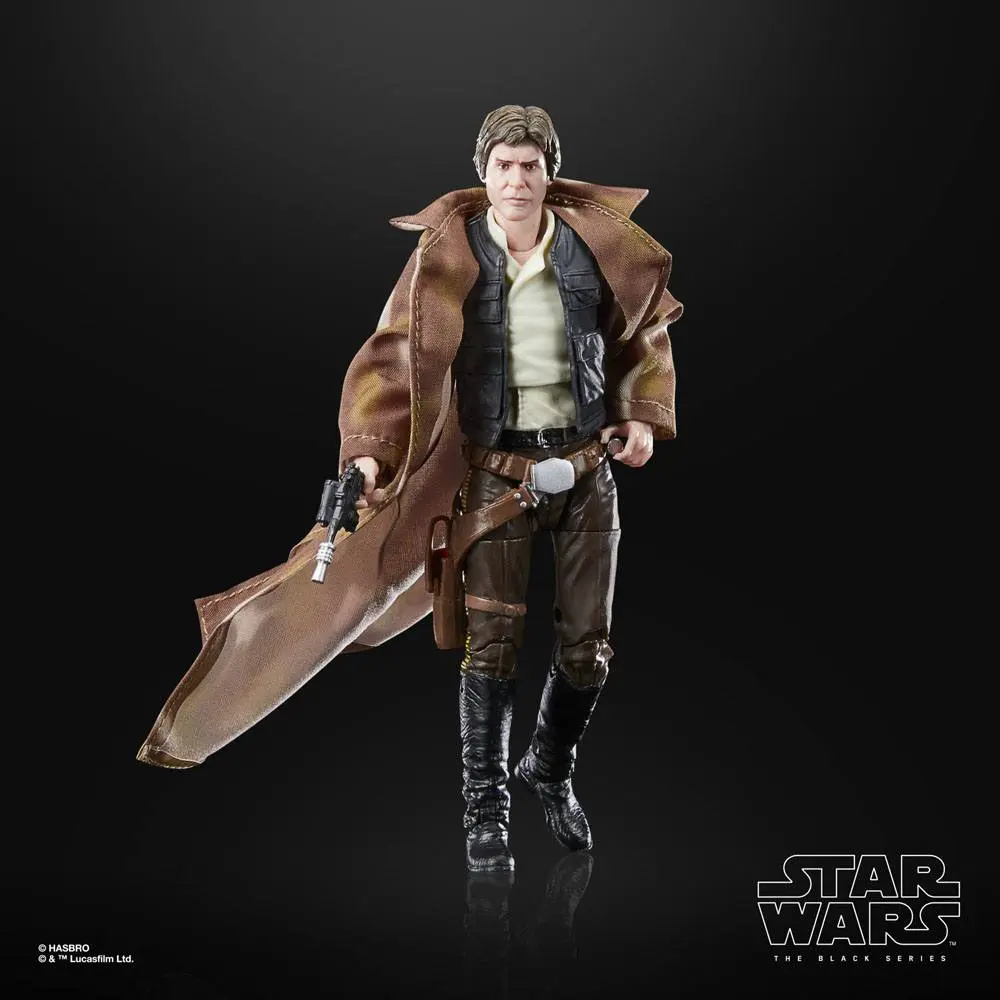 Star Wars Episode VI 40. Anniversary Black Series Han Solo (Endor) akciófigura 15 cm termékfotó