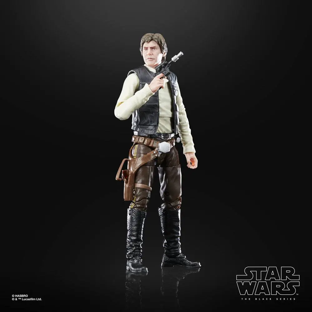 Star Wars Episode VI 40. Anniversary Black Series Han Solo (Endor) akciófigura 15 cm termékfotó