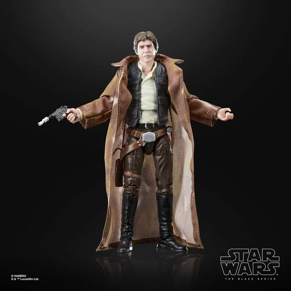 Star Wars Episode VI 40. Anniversary Black Series Han Solo (Endor) akciófigura 15 cm termékfotó