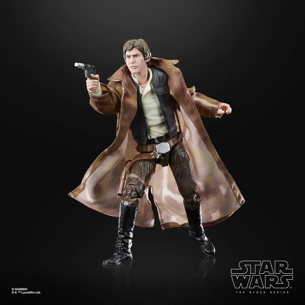 Star Wars Episode VI 40. Anniversary Black Series Han Solo (Endor) akciófigura 15 cm termékfotó