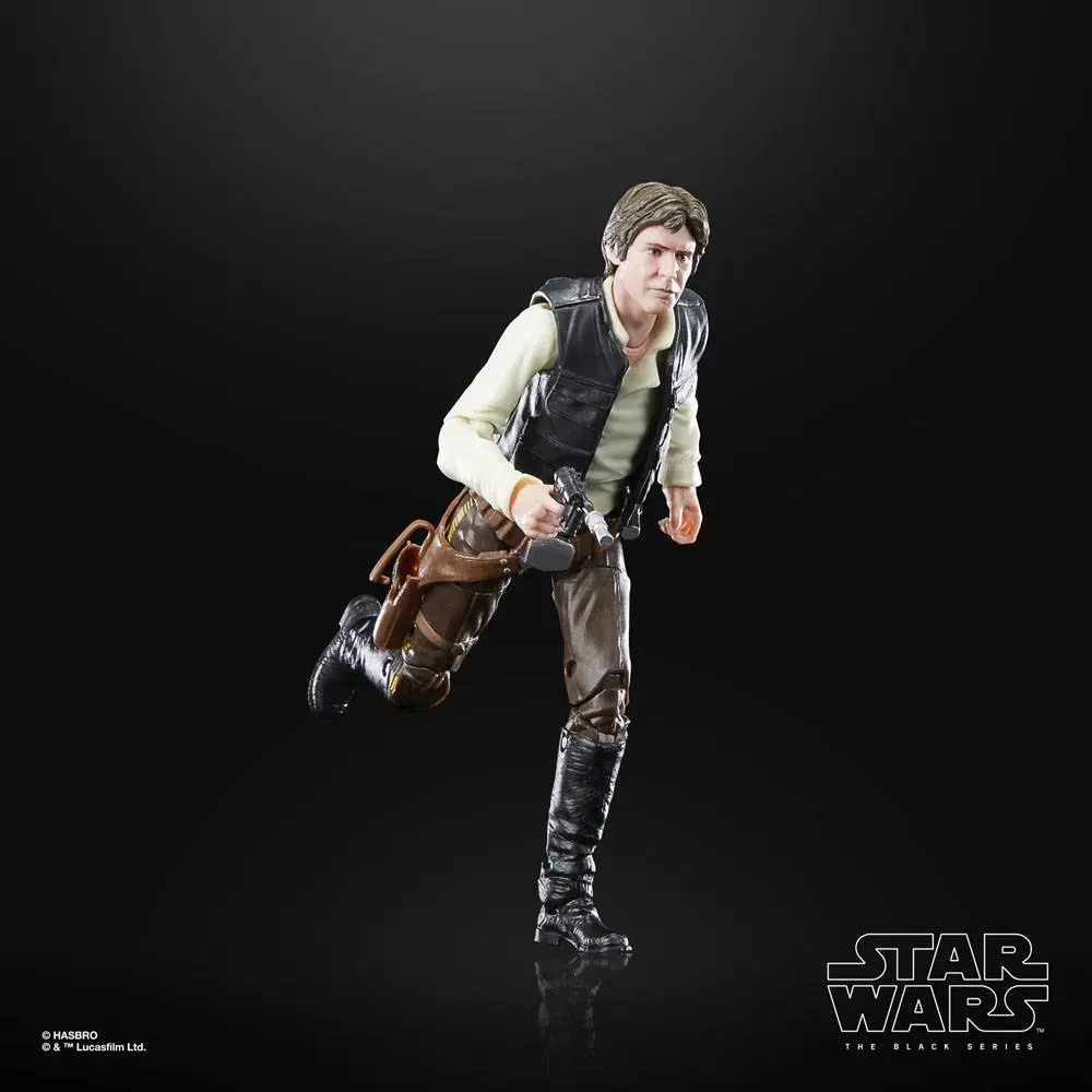 Star Wars Episode VI 40. Anniversary Black Series Han Solo (Endor) akciófigura 15 cm termékfotó