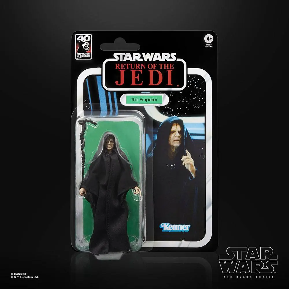 Star Wars Episode VI 40. Anniversary Black Series The Emperor akciófigura 15 cm termékfotó