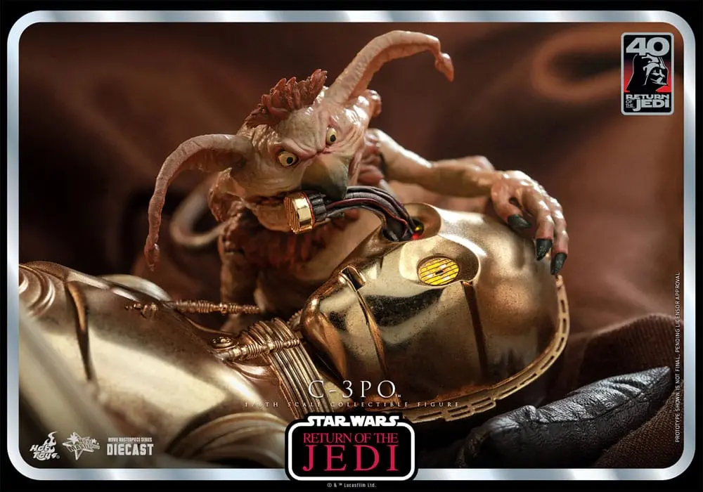 Star Wars: Episode VI 40th Anniversary 1/6 C-3PO akciófigura 29 cm termékfotó