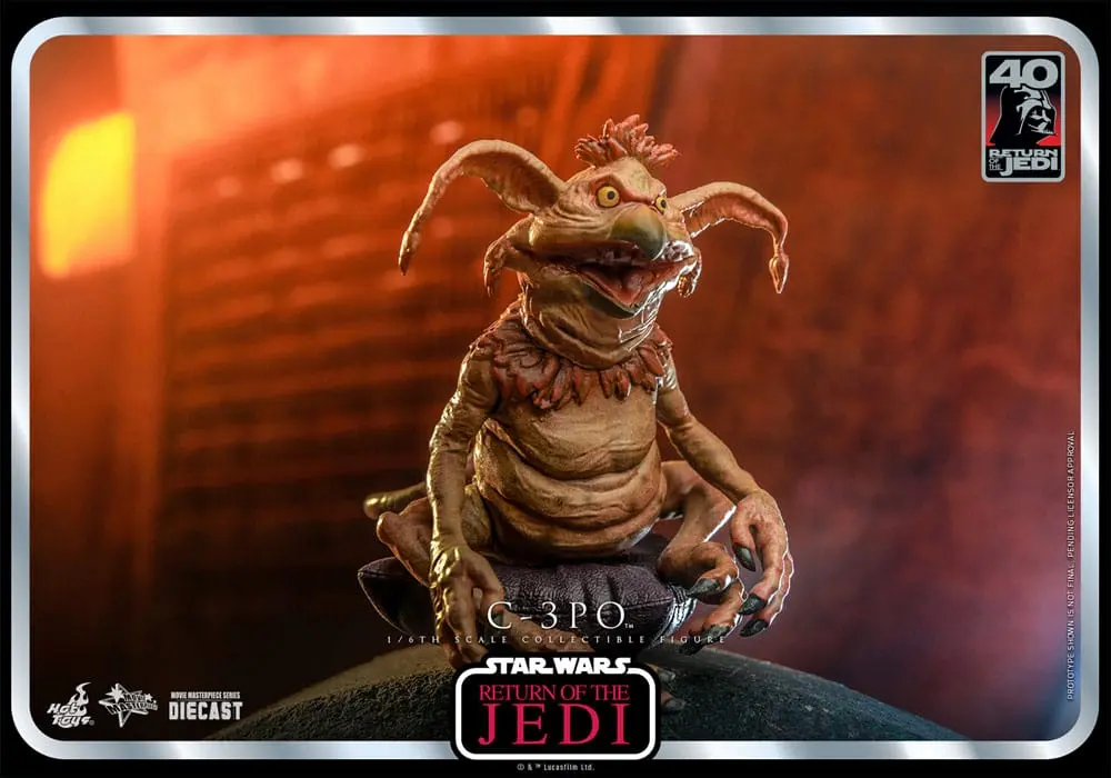 Star Wars: Episode VI 40th Anniversary 1/6 C-3PO akciófigura 29 cm termékfotó