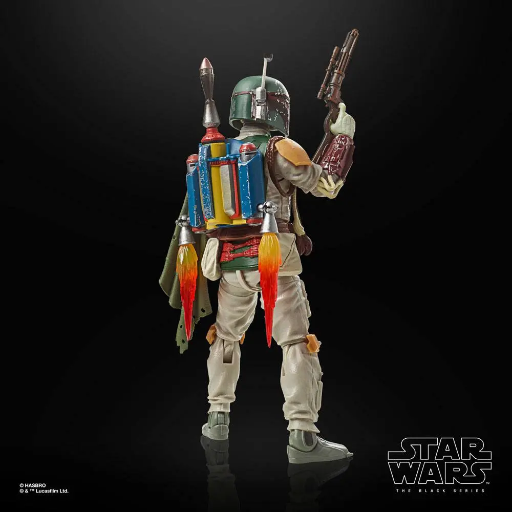 Star Wars Episode VI 40th Anniversary Black Series Deluxe Boba Fett akciófigura 15 cm termékfotó