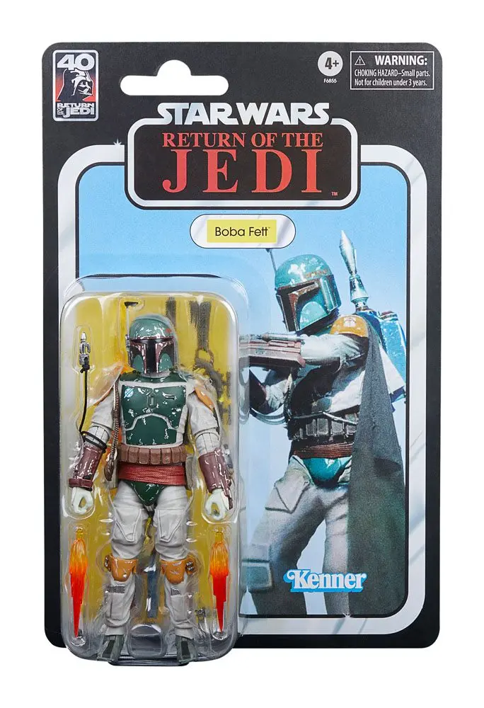 Star Wars Episode VI 40th Anniversary Black Series Deluxe Boba Fett akciófigura 15 cm termékfotó