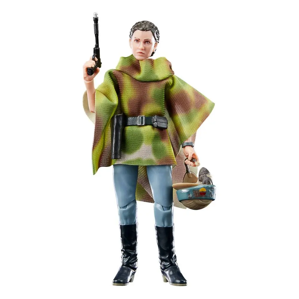 Star Wars Episode VI 40th Anniversary Black Series Princess Leia (Endor) akciófigura 15 cm termékfotó