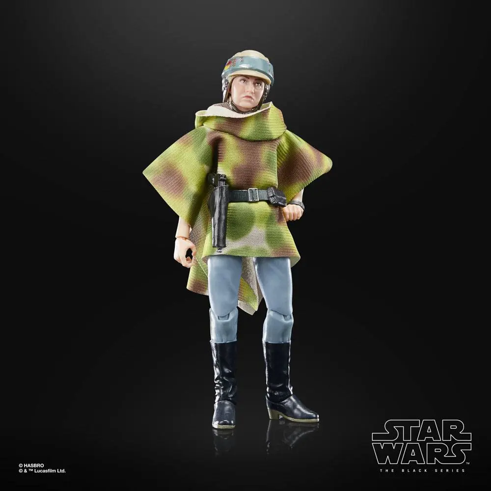 Star Wars Episode VI 40th Anniversary Black Series Princess Leia (Endor) akciófigura 15 cm termékfotó
