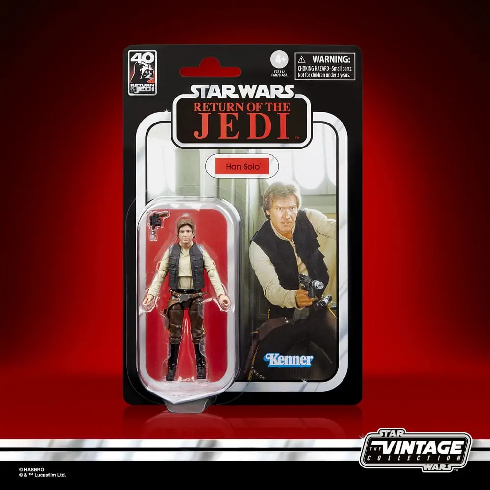 Star Wars Episode VI 40th Anniversary Vintage Collection Han Solo akciófigura 10 cm termékfotó