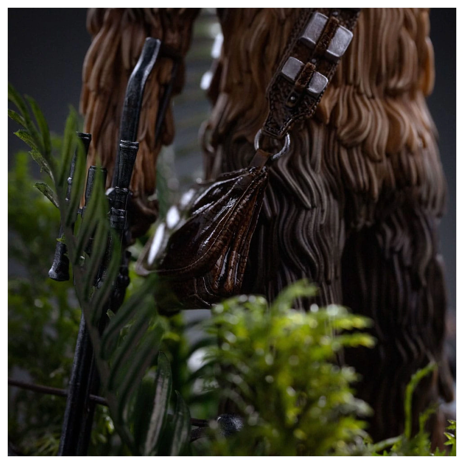 Star Wars Episode VI Art Scale 1/10 Chewbacca and Tokkat szobor figura 22 cm       termékfotó