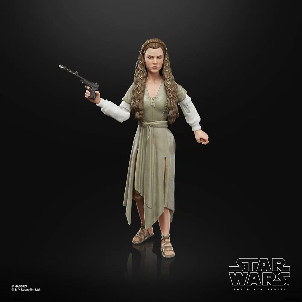 Star Wars Episode VI Black Series 2022 hercegnő Leia (Ewok Village) akciófigura 15 cm termékfotó