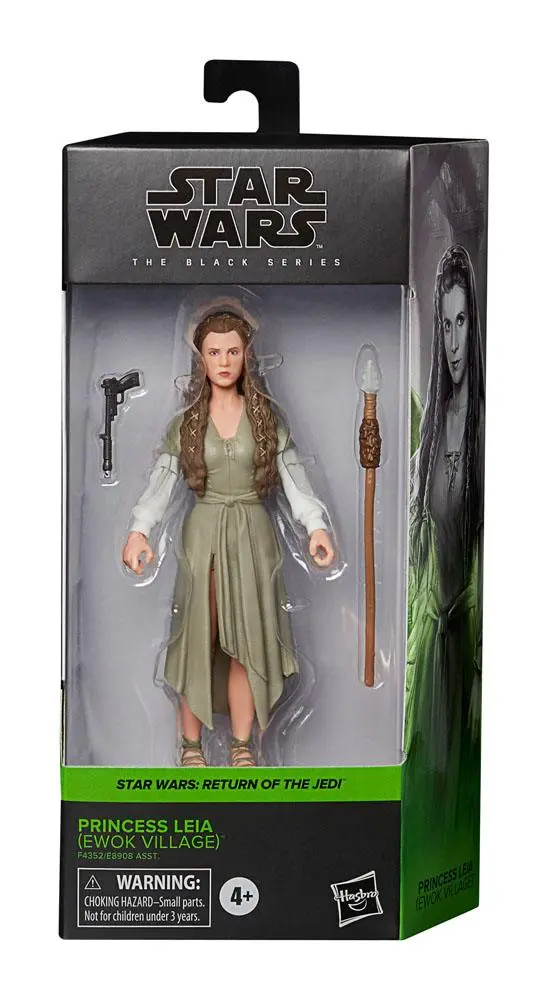 Star Wars Episode VI Black Series 2022 hercegnő Leia (Ewok Village) akciófigura 15 cm termékfotó