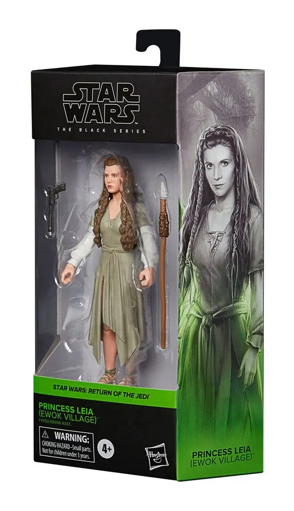 Star Wars Episode VI Black Series 2022 hercegnő Leia (Ewok Village) akciófigura 15 cm termékfotó