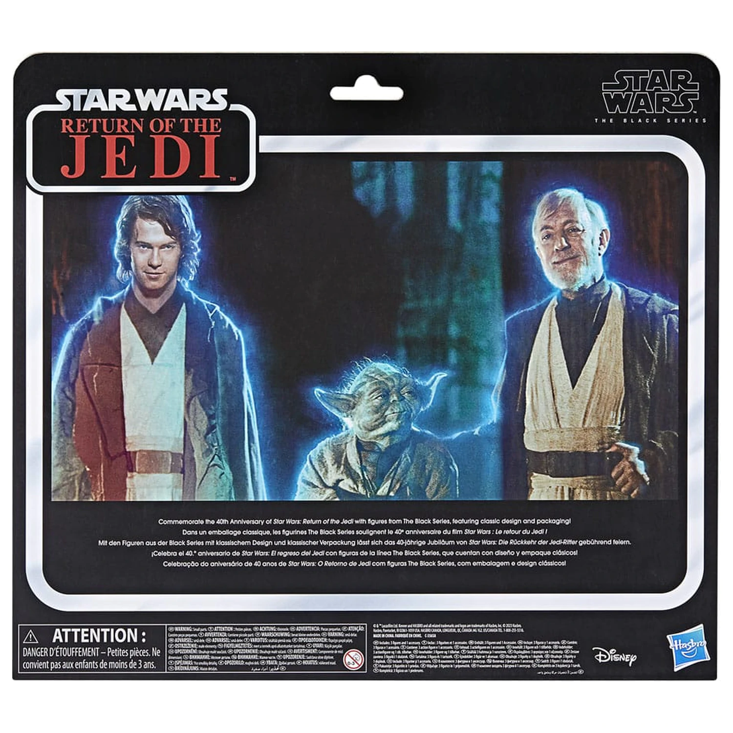 Star Wars Episode VI Black Series Force Spirits 3 db-os akciófigura csomag 15 cm termékfotó