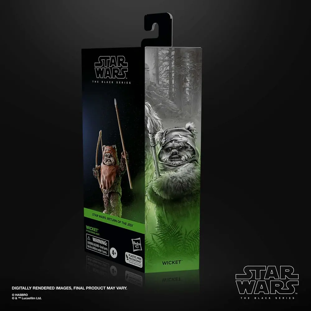 Star Wars Episode VI Black Series Wicket akciófigura 15 cm termékfotó