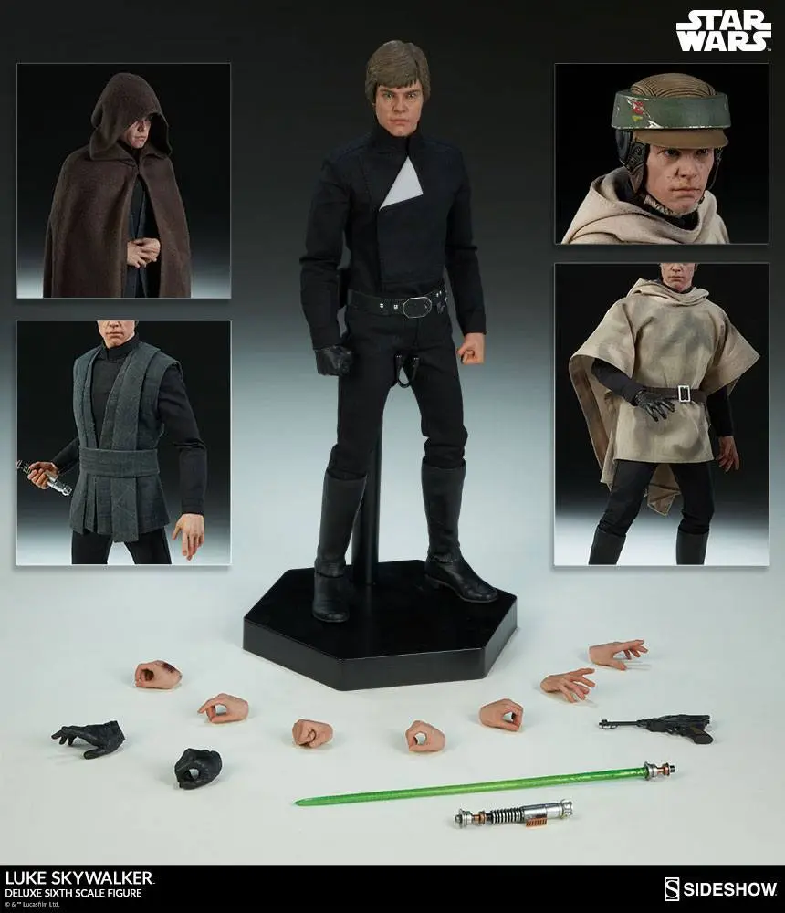 Star Wars Episode VI Deluxe 1/6 Luke Skywalker Deluxe akciófigura 30 cm termékfotó