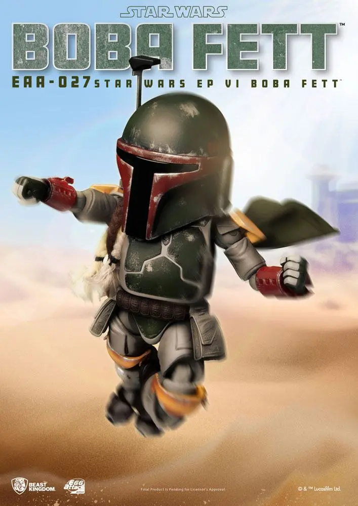 Star Wars Episode VI Egg Attack Boba Fett akciófigura 16 cm termékfotó