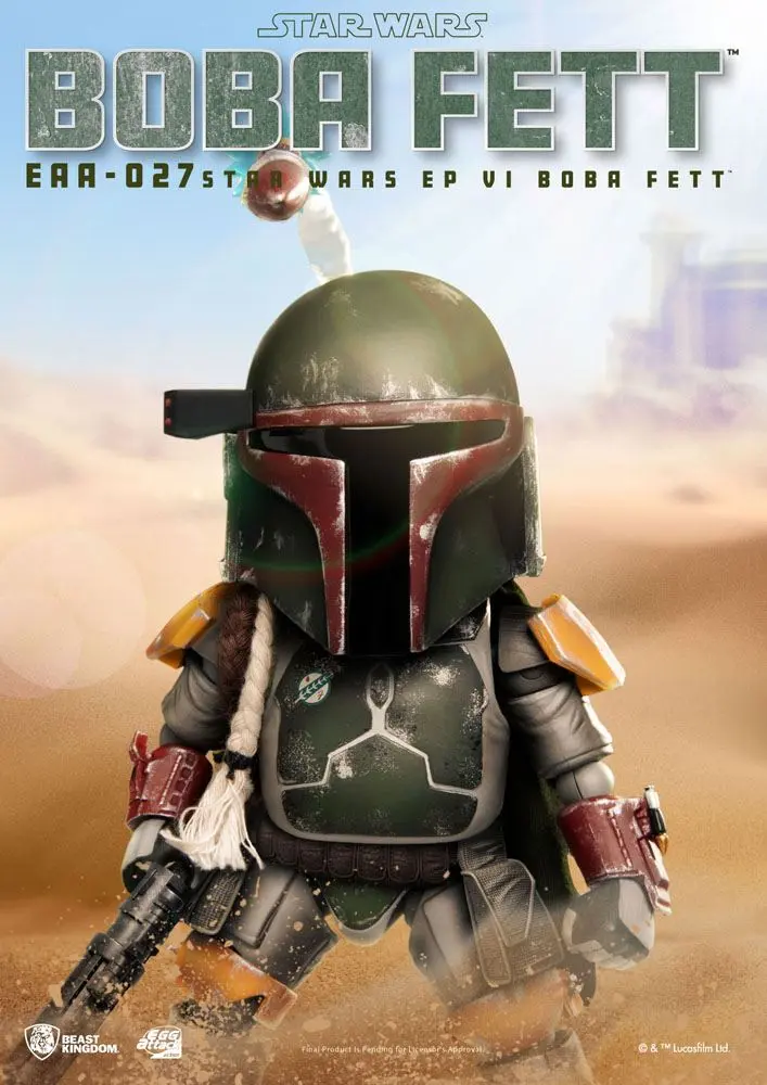 Star Wars Episode VI Egg Attack Boba Fett akciófigura 16 cm termékfotó