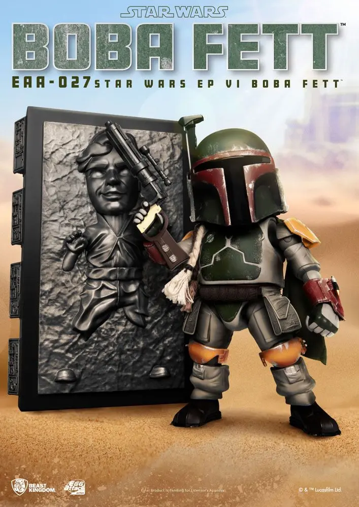 Star Wars Episode VI Egg Attack Boba Fett akciófigura 16 cm termékfotó