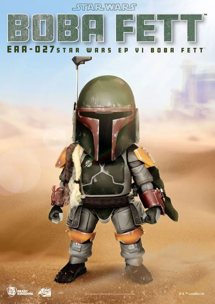 Star Wars Episode VI Egg Attack Boba Fett akciófigura 16 cm termékfotó