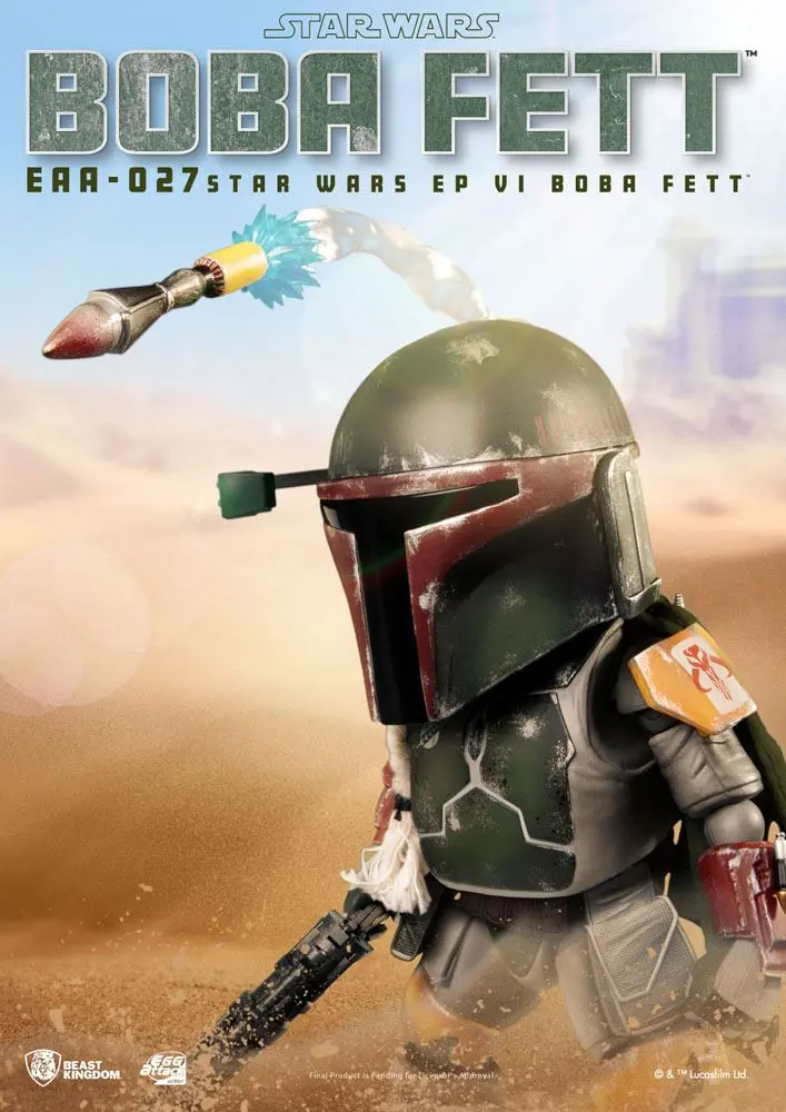 Star Wars Episode VI Egg Attack Boba Fett akciófigura 16 cm termékfotó