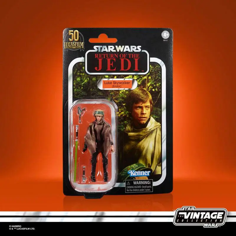 Star Wars Episode VI Luke Skywalker Endor figura 9,5cm termékfotó