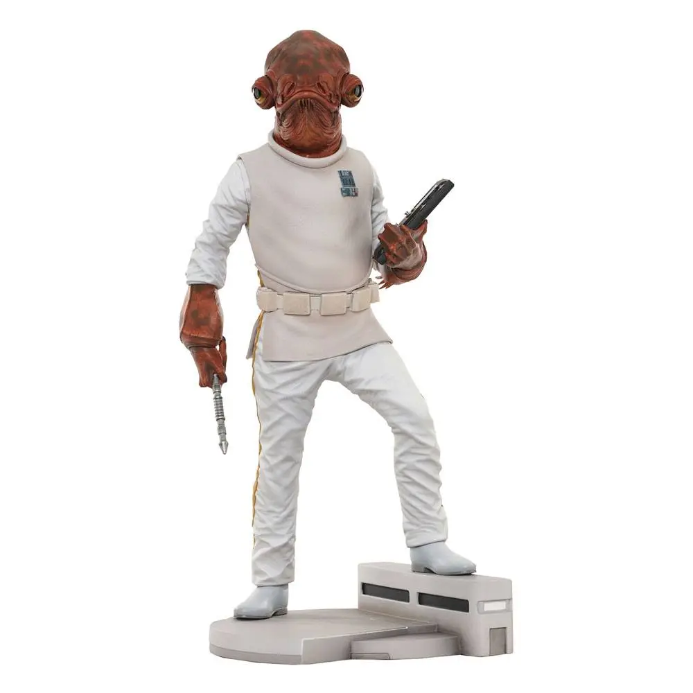 Star Wars Episode VI Milestones 1/6 Admiral Ackbar szobor figura 30 cm termékfotó