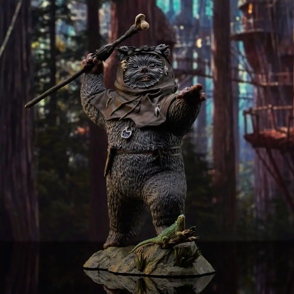 Star Wars Episode VI Milestones 1/6 Chief Chirpa Web Exkluzív szobor figura 18 cm termékfotó