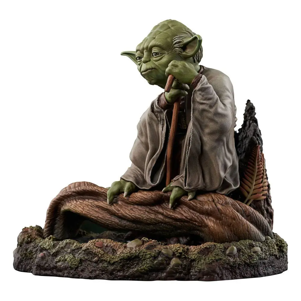 Star Wars Episode VI Milestones 1/6 Yoda szobor figura 14 cm termékfotó