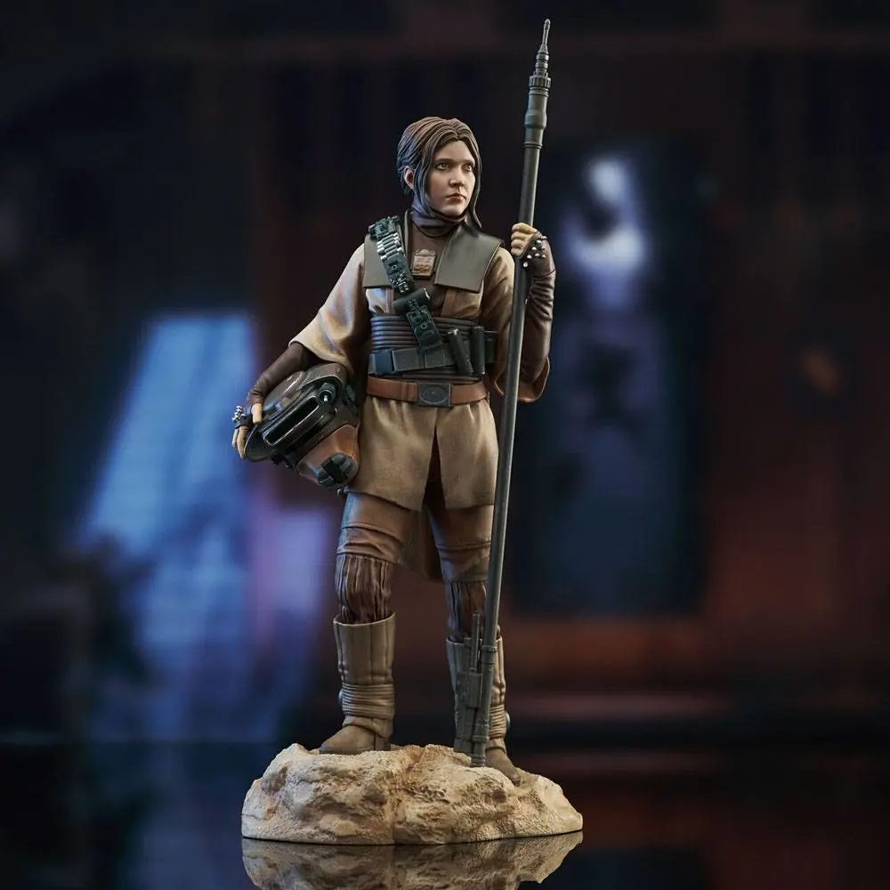 Star Wars Episode VI Premier Collection 1/7 Leia Organa in Boussh Disguise szobor figura 25 cm termékfotó