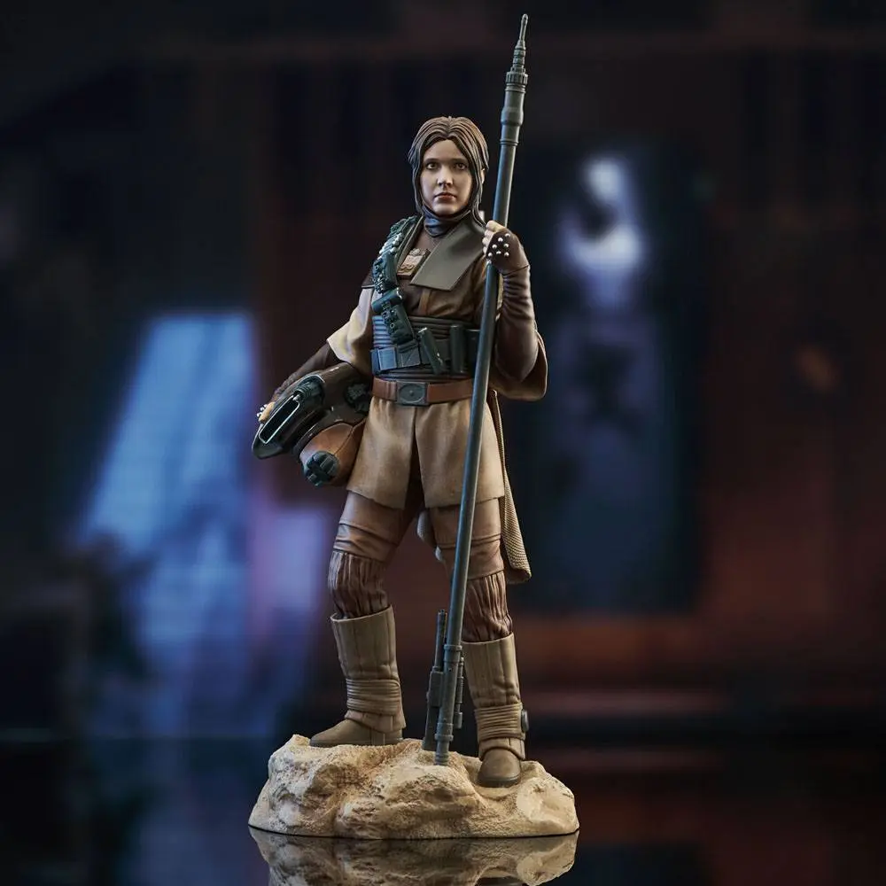 Star Wars Episode VI Premier Collection 1/7 Leia Organa in Boussh Disguise szobor figura 25 cm termékfotó