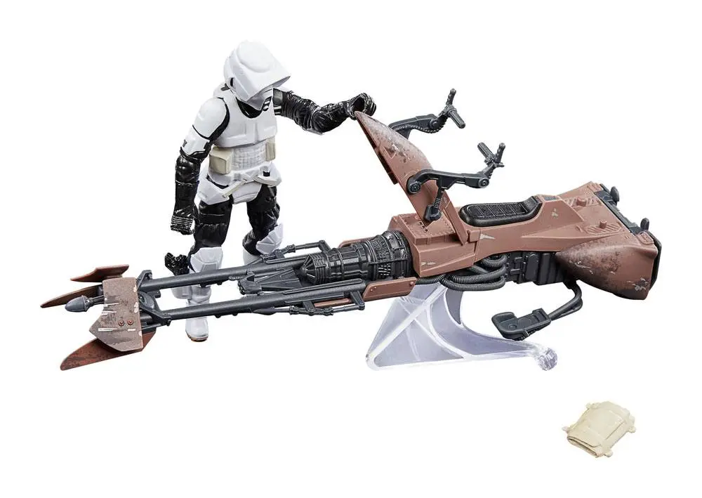 Star Wars Episode VI Vintage Collection Speeder Bike & Scout Trooper jármű és figura 10 cm termékfotó