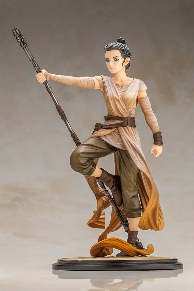 Star Wars Episode VII ARTFX 1/7 Rey Descendant of Light PVC szobor figura 27 cm termékfotó