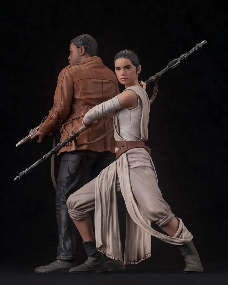 Star Wars Episode VII ARTFX+ Rey & Finn szobor figura  csomag 15 - 18 cm termékfotó