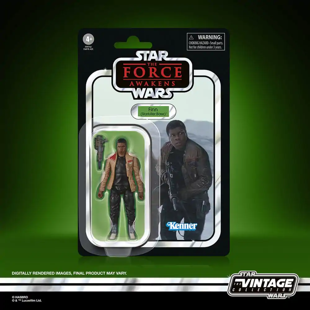 Star Wars Episode VII Vintage Collection Finn (Starkiller Base) akciófigura 10 cm termékfotó