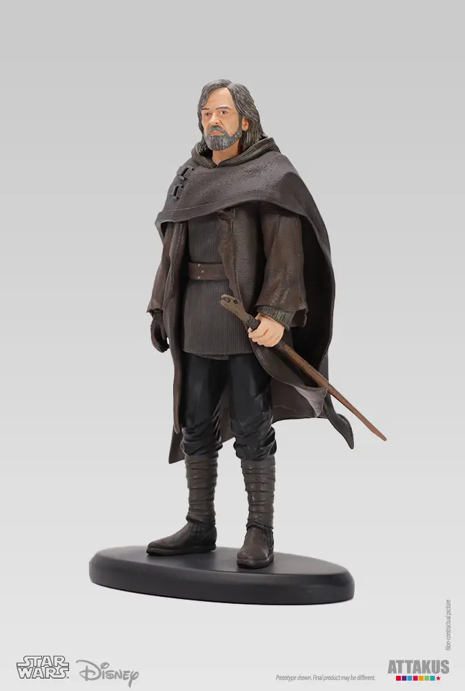 Star Wars Episode VIII Elite Collection Luke Skywalker szobor figura 19 cm termékfotó