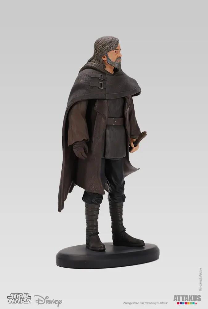 Star Wars Episode VIII Elite Collection Luke Skywalker szobor figura 19 cm termékfotó