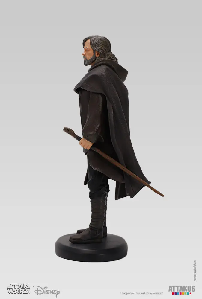 Star Wars Episode VIII Elite Collection Luke Skywalker szobor figura 19 cm termékfotó