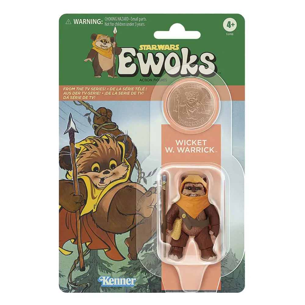 Star Wars: Ewoks Vintage Collection Wicket W Warrick & Kneesaa akciófigurák 10 cm termékfotó