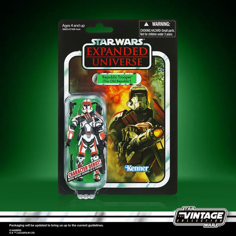 Star Wars Expanded Universe Republic Trooper figura 9,5cm termékfotó
