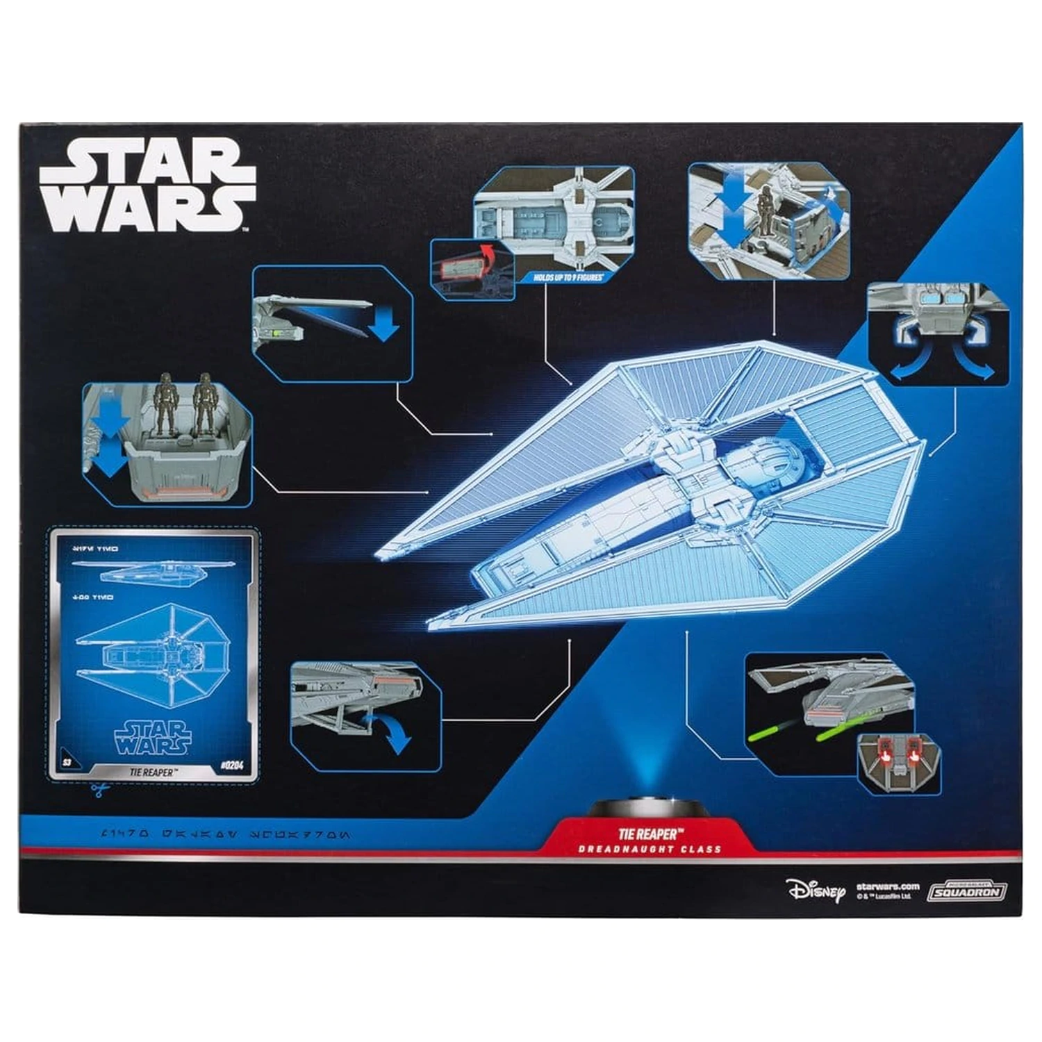 Star Wars Feature Dreadnaught Class TIE Reaper Attack Lander jármű 23 cm termékfotó