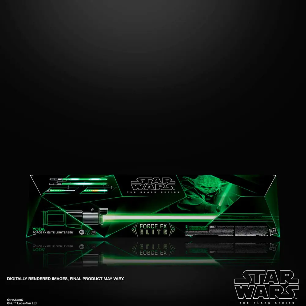 Star Wars Black Series Replica Force FX Elite Lightsaber Yoda termékfotó