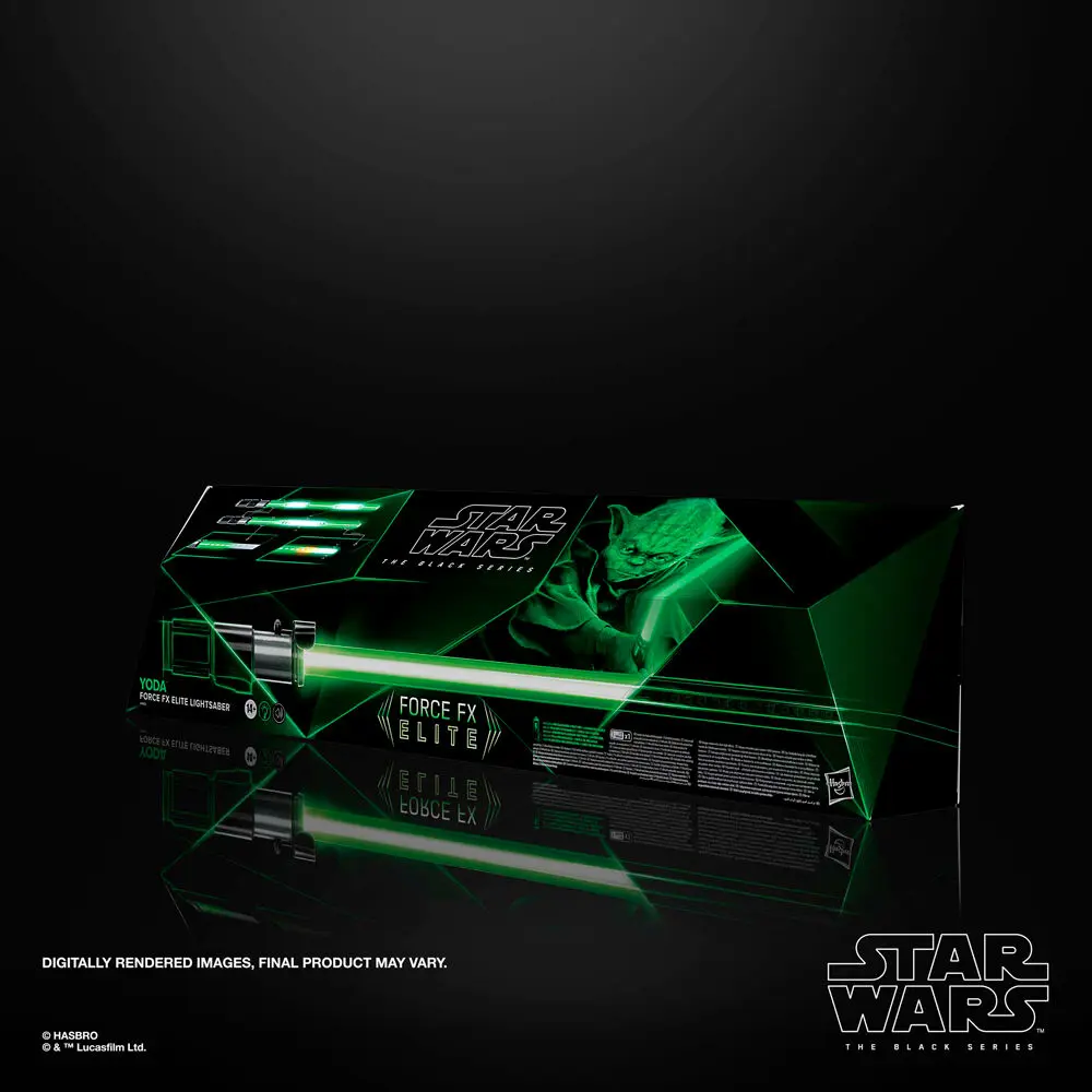 Star Wars Black Series Replica Force FX Elite Lightsaber Yoda termékfotó