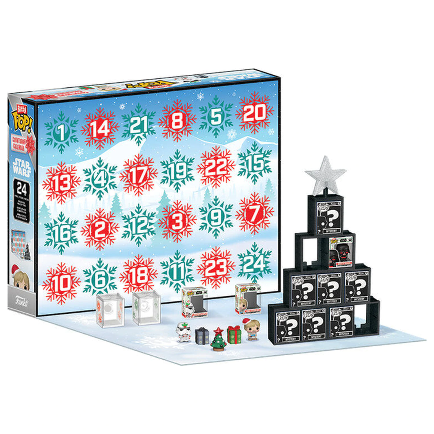 Star Wars Funko Bitty Pop adventi kalendárium  termékfotó