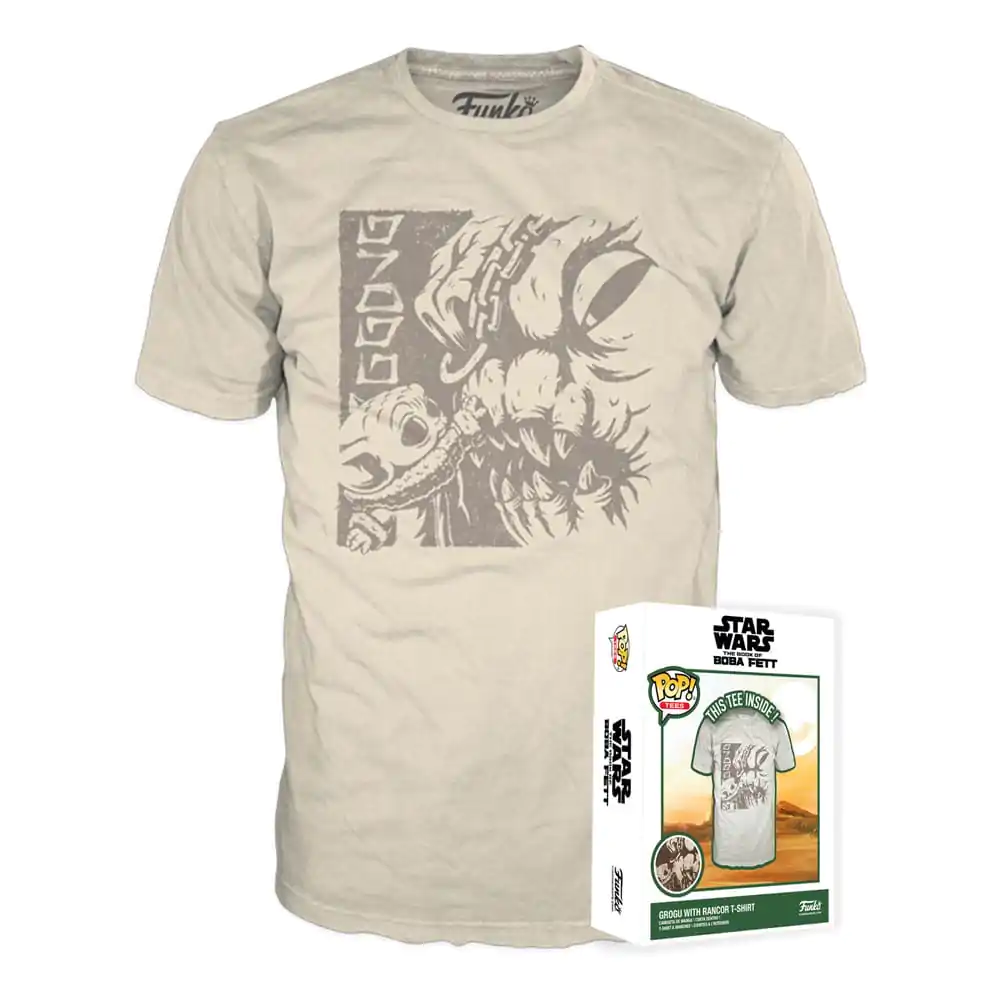 Star Wars Funko Boxed Tee Grogu w/Rancor póló termékfotó