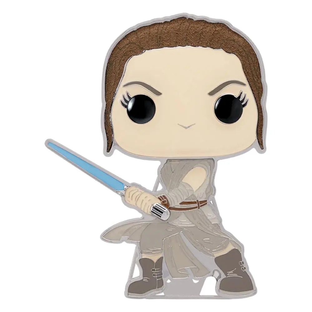 Star Wars Funko POP! Enamel Pin Rey 10 cm termékfotó